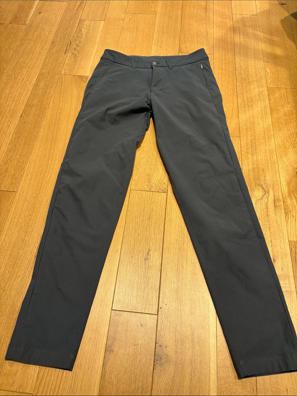 Men's Slim Straight Dress Pants - Charcoal